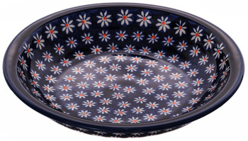 Tiefer Teller Suppenteller Original Bunzlauer Keramik ø22,5cm Dekor 1311A Handgemachte Geschirr aus Polen